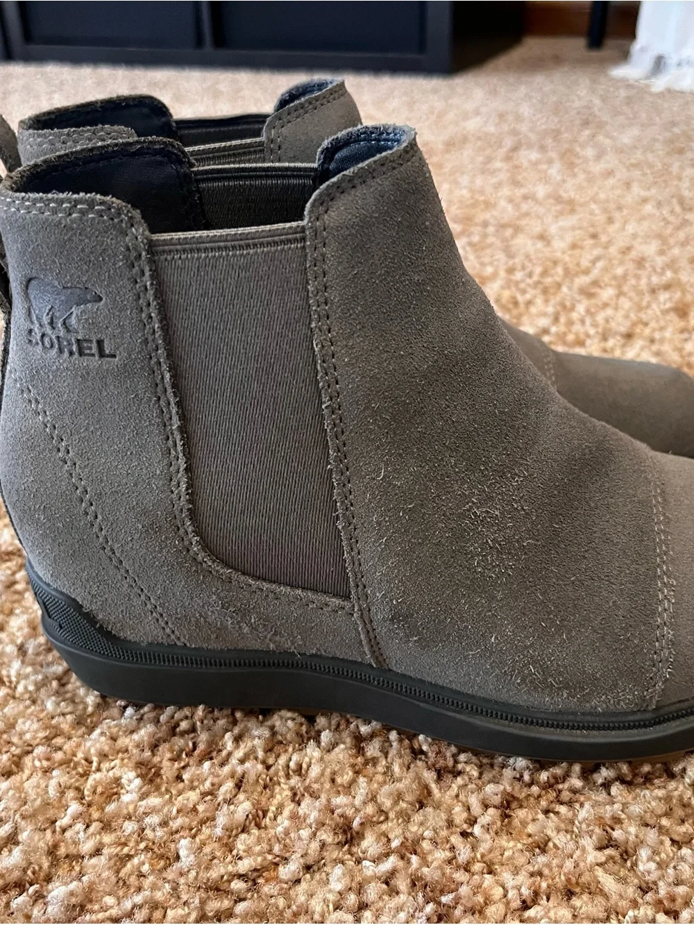 Sorel Men's Gray Suede Chukka Boots